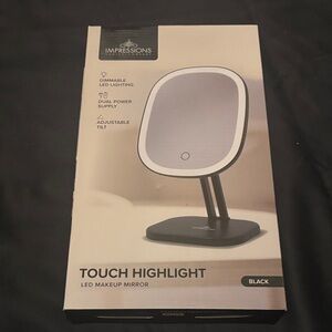 Impressions LED Vanity Mirror in Black